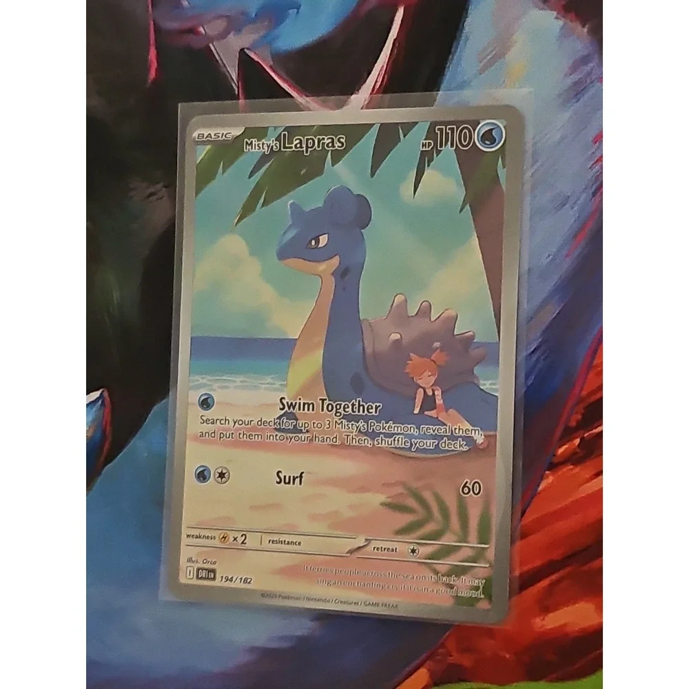 Misty's Lapras 194/182‎ Sv10: Destined Rivals Holo